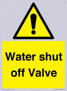 Water shut off Valve